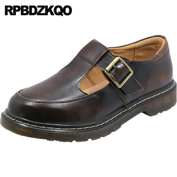 

comfortable brown china size 35 chinese designer women 2019 brand flats vintage round toe retro walking wide fit shoes ladies