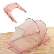 Детская комната арочная москитная сетка летняя детская колыбель Складная москитная сетка детская дорожная многоцелевая москитная сетка