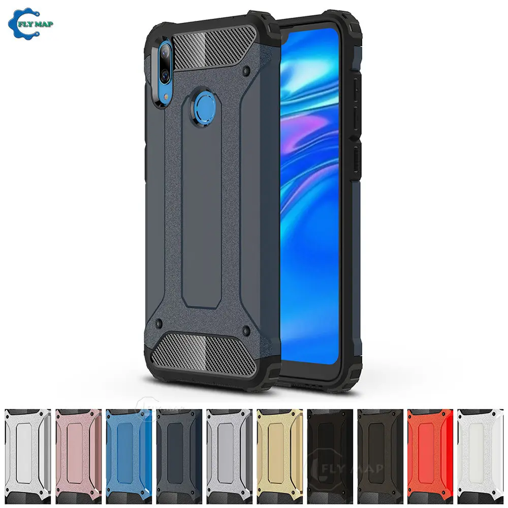 Защитный ТПУ чехол для Huawei Y5 Y6 Y7 Pro Prime 2019 силиконовый Жесткий защитный телефона 5y