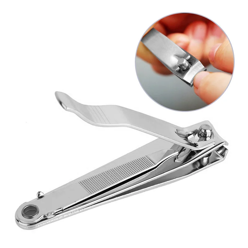1pcs Stainless Steel Toe Nail Clippers Nail Cutter Remover Cuticle Nail