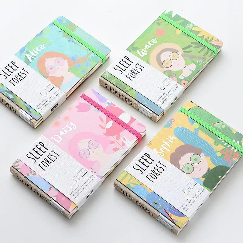 

A5 Hard Cover Sketch Graffiti Diary Notebook Blank and Kraft Paper Notepad Journal Drawing Painting Stationery Gifts C17 D40