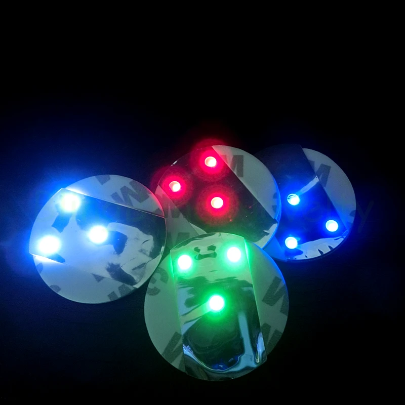 LED Sticker Coaster with 3M Sticker 300pcs per lot White Light LED