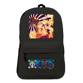 

Japanese Anime One Piece Backpacks Men Women's Student Cartoon School Bags Luffy Casual Travel Rucksacks Mochila Escolar