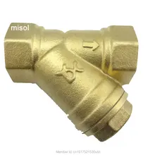 10 шт " DN25 латунь Y Тип клапан с фильтром подсоединительный фитинг