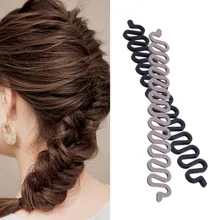 1pc New Roller Hair Styling Tools Weave Braid Hair Braider Tool DIY Hair Styling Magic Twist Bun Maker Hair Accessories