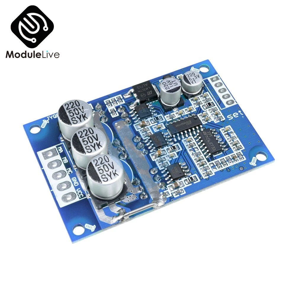 Blue DC 12 V-36 V 500W PWM Холла мотор балансировки бесщеточный мотор Управление; автомобильной сбалансированный BLDC водитель автомобиля Управление плата Модуль гибкий кабель - Цвет: Blue