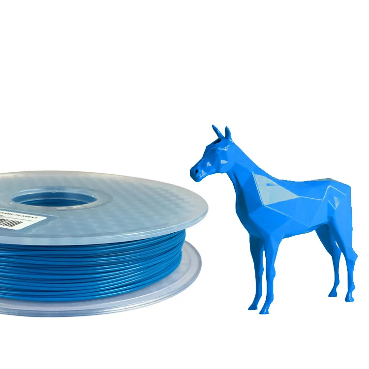 Слой Бесплатный пост-обработка 1,75 мм PVB 3d Принтер Нити материалы для 3d принтера 500 г/катушка - Цвет: 500g  blue
