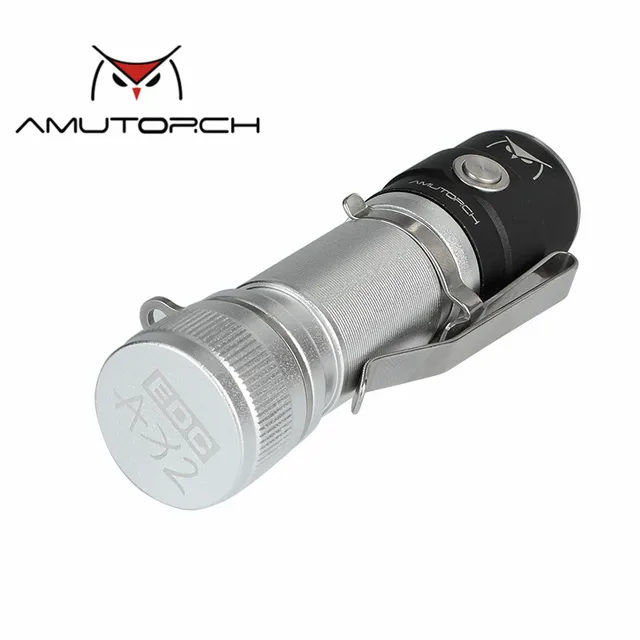 Amutorch AX2  XPL HD 1200LM  Stepless Dimming  18650/ 16340 EDC Led flashlight