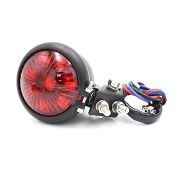 

Retro Custom Motorcycle LED Taillight Bates Rear Tail Brake Stop Light for Cafe Racer Scrambler