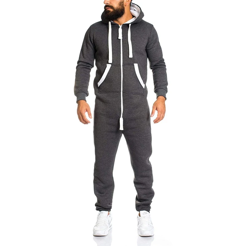 

ZOGAA Brand New Men's Casual Sets Fashion Color Block Rompers Tracksuit For Men Sweatsuit Male Outfit Sportswear