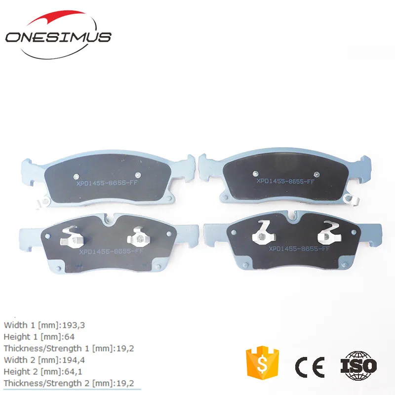 

Front Brake pad Brake System XPD1455 OEM 68052369AA for benz M-CLASS (W166) ML GL-CLASS (X166) GL 400 M 276.821 OM 651.960