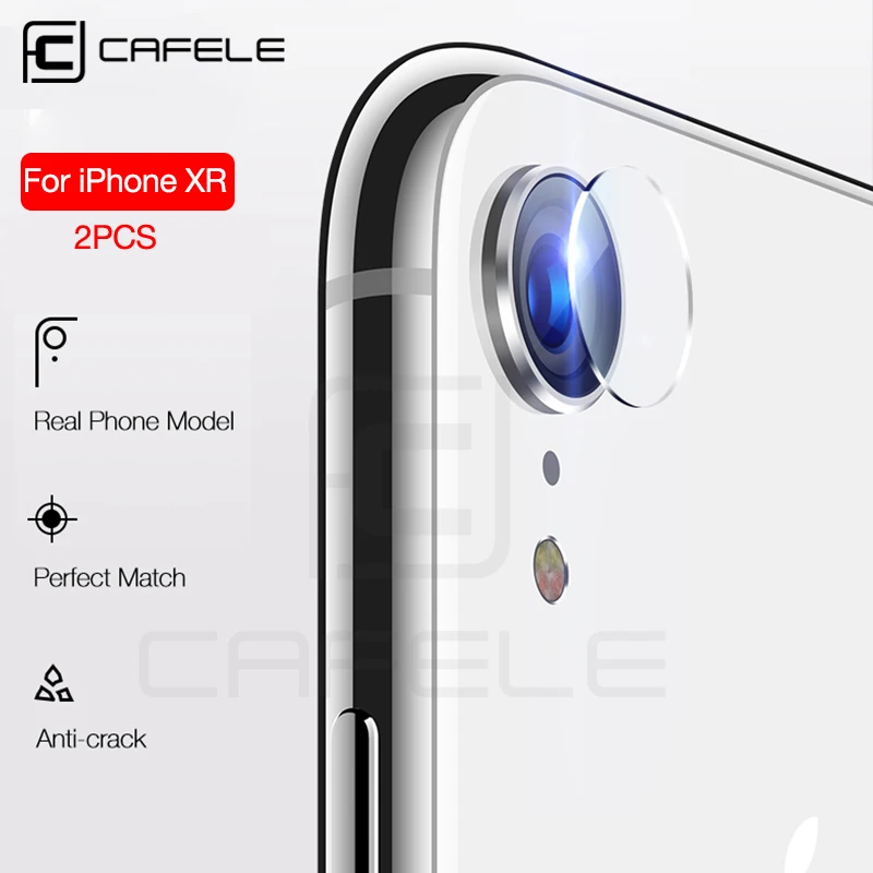 CAFELE Camera lens Screen Protector for iphone Xr HD Clear Camera