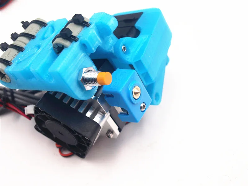 Titan Aero Prusa i3 MK2 экструдер каретки Авто нивелир набор 0 4 мм 1 75 V6 hotend набор|Детали и