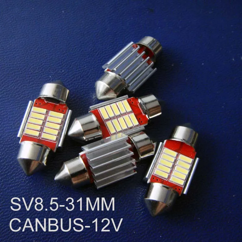 

High quality 12V Auto Festoon Led Light 31mm CANBUS Error Free Led Car Interior Dome Lamp Reading Bulb free shipping 10pcs/lot