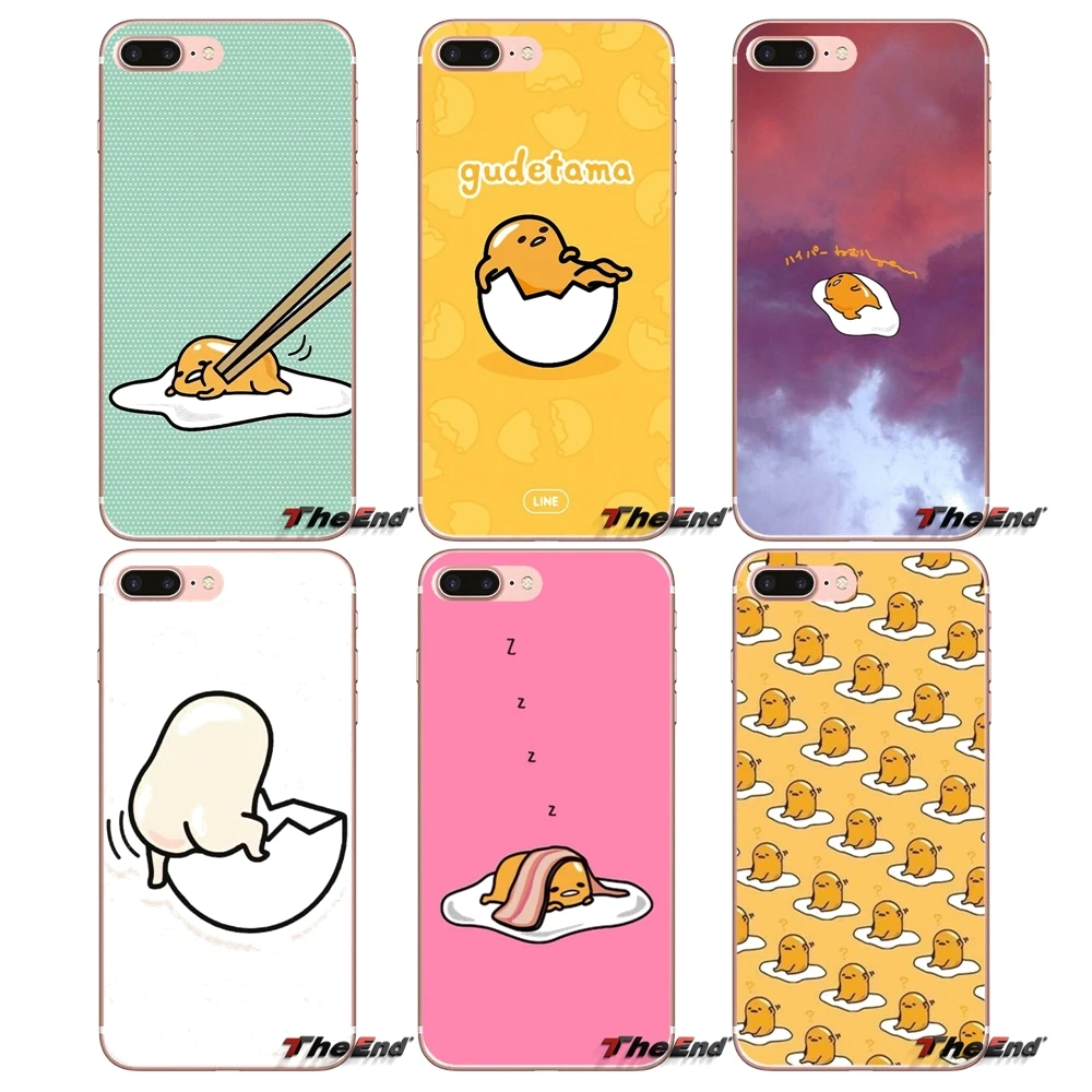 

funny Gudetama For Xiaomi Mi6 Mi 6 A1 Max Mix 2 5X 6X Redmi Note 5 5A 4X 4A A4 4 3 Plus Pro Accessories Phone Shell Covers