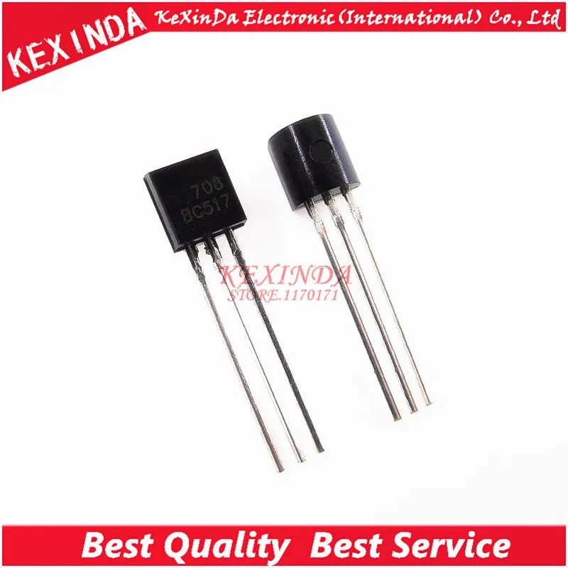 BC517 BC 517 TO-92 IC 1000 шт./лот Бесплатная доставка | Электронные компоненты и