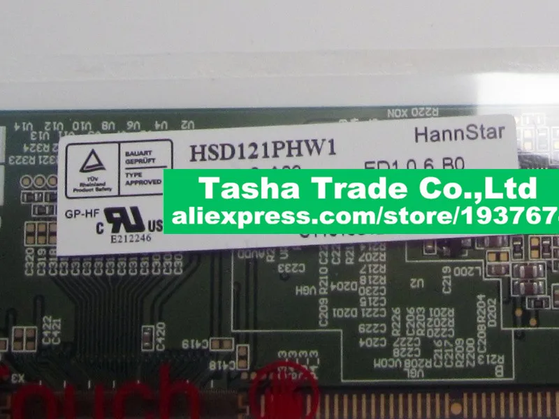 

HSD121PHW1-A03 HSD121PHW1 A03 LCD Screen 1366*768 LVDS 40 Pins Original New