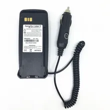Input DC 12V car charger eliminator for Motorola XIR P8268 DP3400 P8200 XPR6350 XPR6550 DP3601 etc walkie talkie