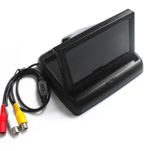 4," TFT lcd Автомобильная камера заднего вида с цветным монитором заднего вида DVD VCR CCTV