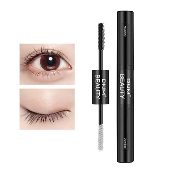 

Silk 4D Double Mascara Grafting Growth Long Thick Warm Water Removable Not Blooming Waterproof Long Lasting Hot Fashion Beauty