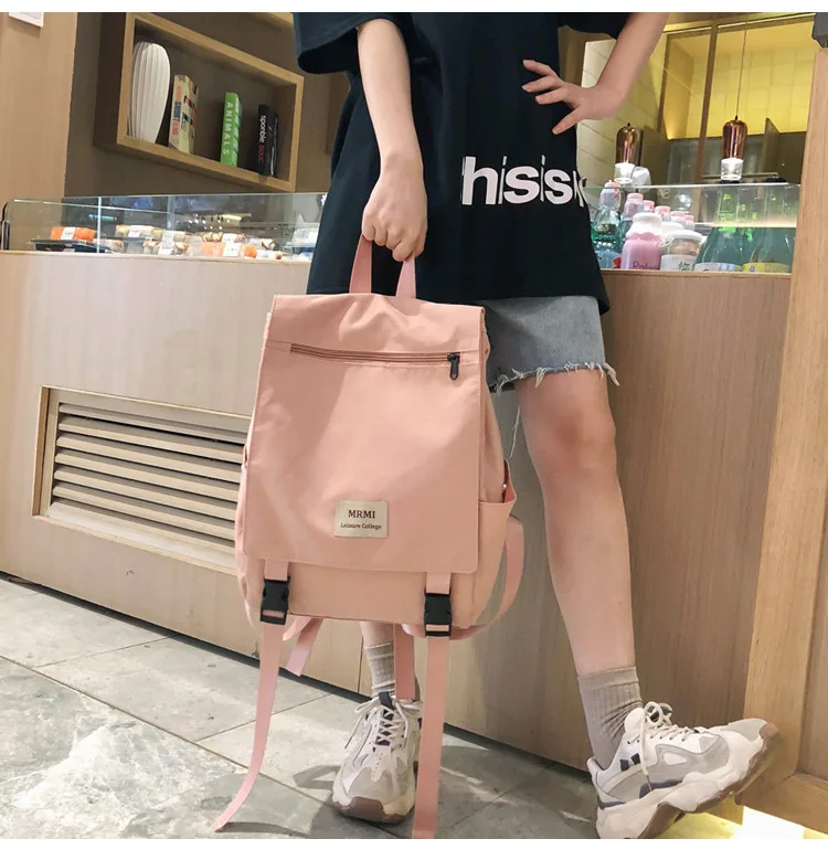 Harajuku Ulzzang, женские рюкзаки, корейский стиль, школьные сумки для колледжа, для девочек-подростков, Студенческая сумка для книг, женский рюкзак для путешествий