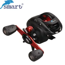 Smart Рыболовная Мультипликаторная Катушка 5+ 1BB 6.2: 1 Правой и Левая Рука Наживка Литья Рыболовная Катушка
