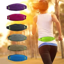 Running Waist Bag Waterproof 6 inch Mobile Phone Holder Jogging Belt Bag Women Gym Fitness Bag Lady Outdoor  Sport Accessories