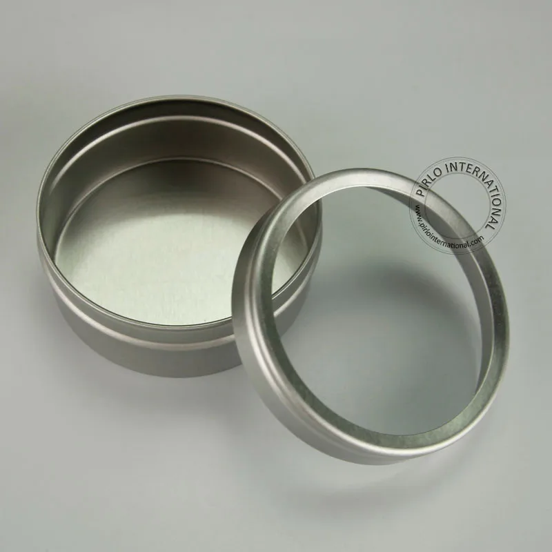 

Free Shipping!!New Arrival High Quality Make Up Tools,30g Aluminium Cosmetic Jars,Cap With Window,Customizable Metal Display Box