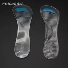 1 пара нескользящих подушечек на высоком каблуке, поддерживающие силиконовые гелевые подушечки, стельки для обуви