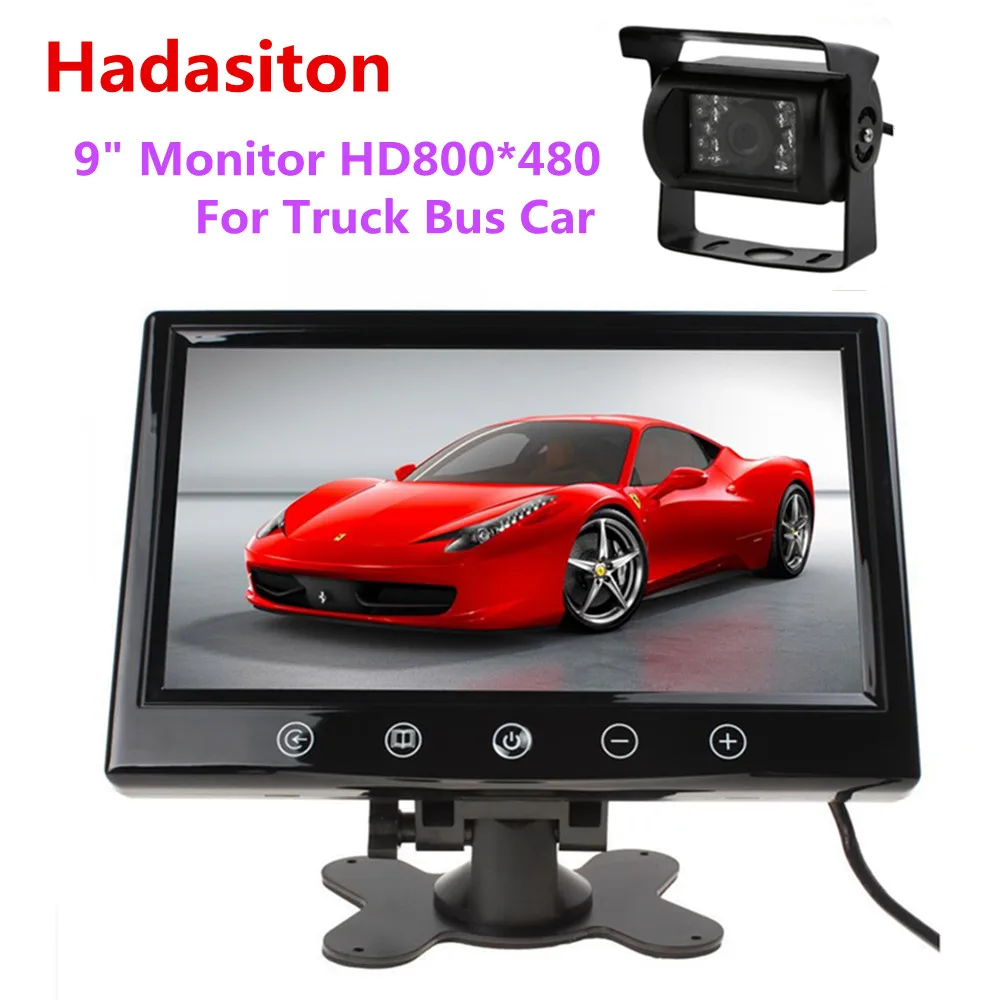 

9" TFT LCD Screen Car Monitor Headrest monitor Reversing Parking assistance for Truck Bus Car Motorhome and CCTV Security System