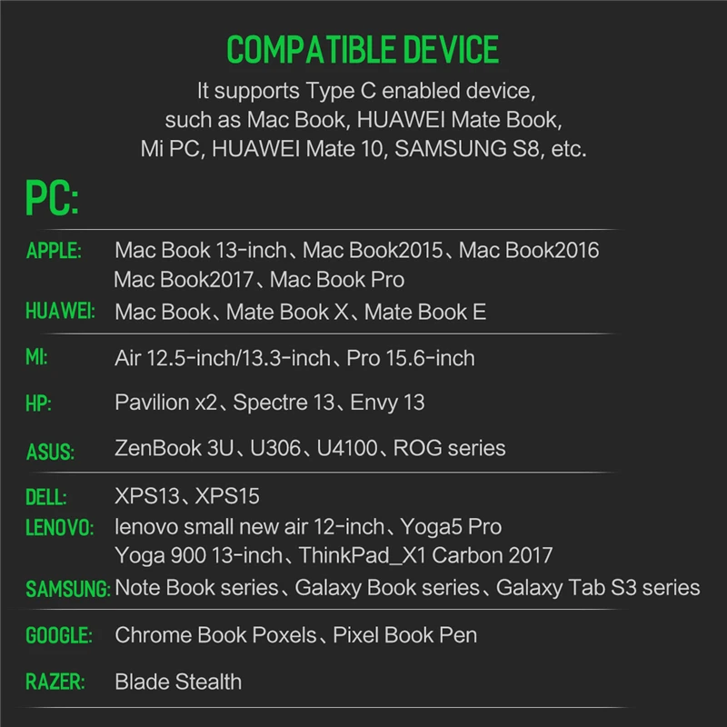 Rock All in One Usb хаб конвертер USB C к HDMI 4 K MAX 87 W PD адаптер для MacBook/Pro type концентратор 3 0 5