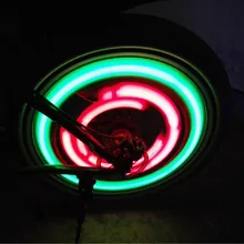 New Bycicle Light with Battery Bicycle Light 7 Colors Spoke Lights Safety bike lights Bicycle Accessories