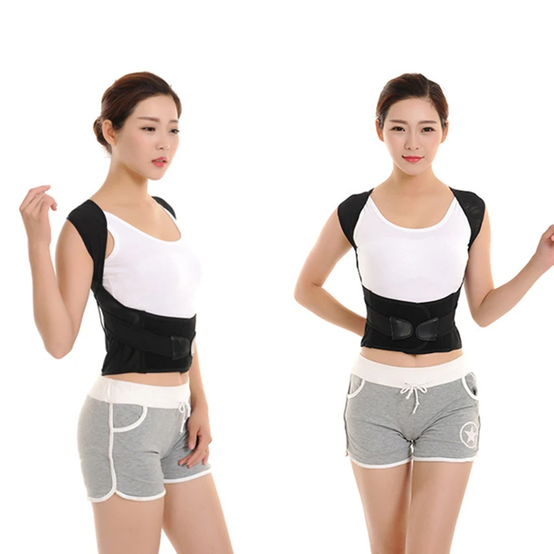 Children Adult Corset Back Posture Corrector Therapy Shoulder Lumbar Brace Spine Support Belt Posture Correction For Men Women