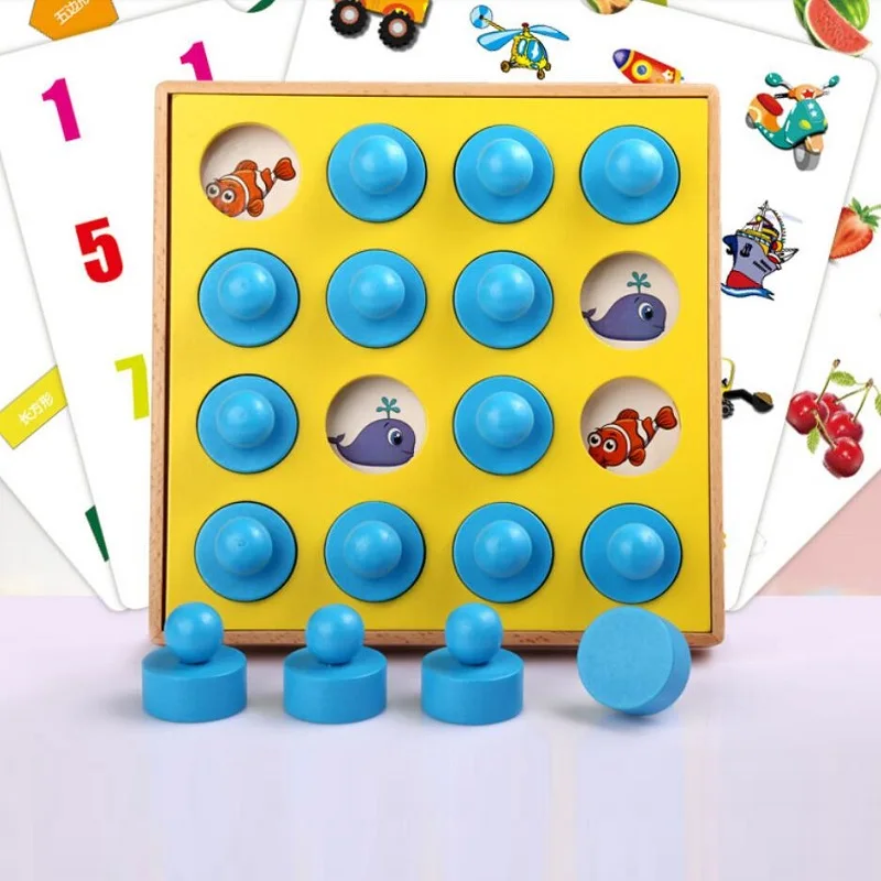 

Children's educational toys 3-4-6 years old 7 children's interactive table games memory concentration training Toys
