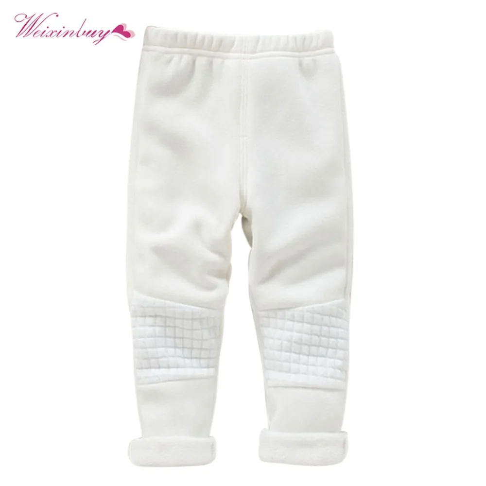 WEIXINBUY New Baby Kids Girls Leggings Pants Basic Winter Warm Skinny