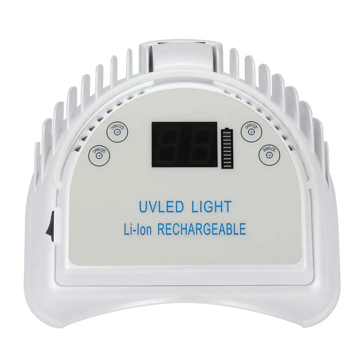 

64W 32 LED UV Nail Lamp Light Gel Polish Nail Dryer Rechargeable Cordless LCD Display Cordless Manicure Timers Nail Dryer
