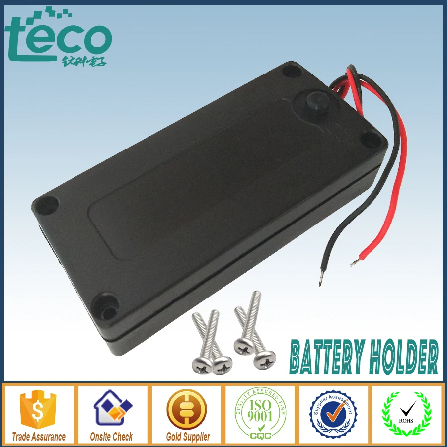 

1pcs/Lot 3.0V 2 x AA Batteries Waterproof Battery Holder Case Container With On/Off Switch TBH-2A-2H