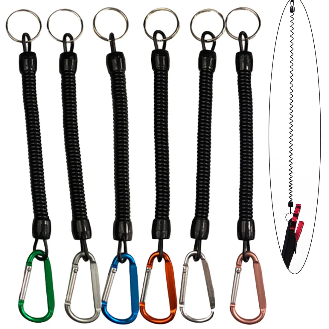 

16cm New Fish Grip Lip Trigger Lock Gripper Grab Tool Elastic Rope Fishing Tackle Pesca Accessory