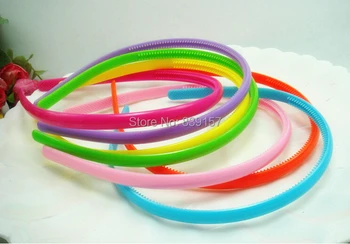 

20pieces/lot Fashion simple candy colo plastic headbands hair accessory headwear cheap price and best quality
