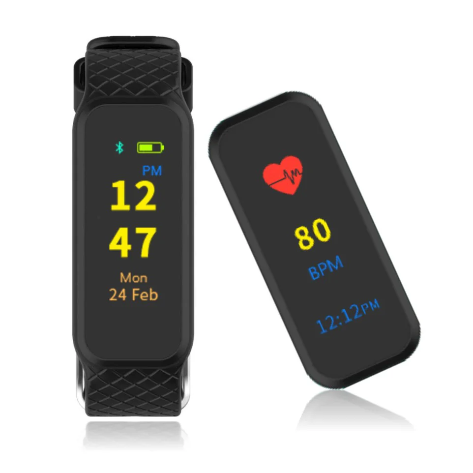 supersonic bluetooth smartwatch with dynamic heart rate