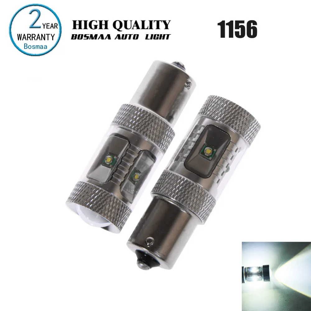 

2 Pcs 1156 30W with chips LED High Power Free shipment 1141 P21W BA15S Backup Lights Turn Signals Driving Lamp Bulbs