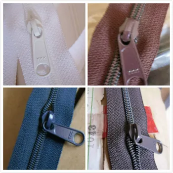 

20M/LOT Continuous YKK Zipper chain COIL NYLON ROLL Tape OR SLIDER for Sofa Sleeping Bag BEDDING SET TENT Sewing Accessories