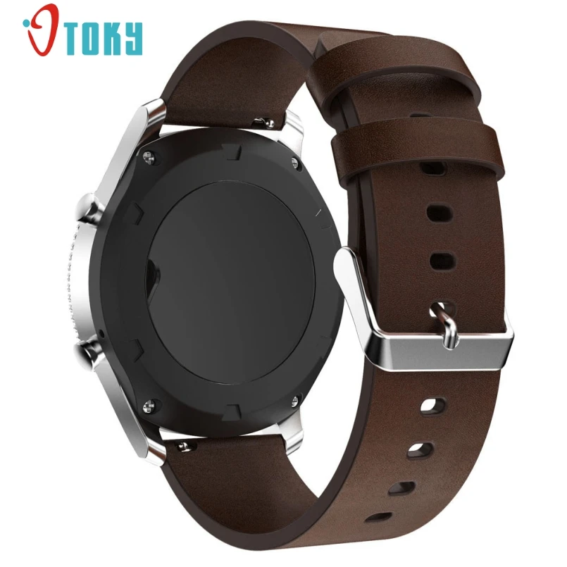 Excellent Quality 2017 Fabulous Replacement Leather Watch Bracelet Strap Band For Samsung Gear S3 Frontier Wholesale