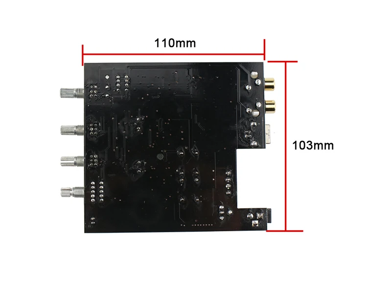 GHXAMP TPA3116 Bluetooth 5,0 цифровой усилитель мощности плата USB декодирования PCM5102A сабвуфер со звуковой картой 100 Вт* 2