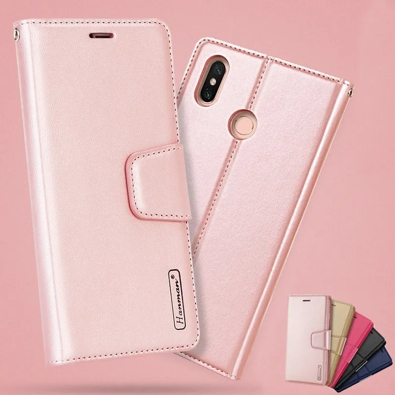 

Hanman For xiaomi MI max 3 Book Style Retro Sheepskin Leather Wallet Back Cover Case with Stand Holder Card Slot for Xiaomi max3
