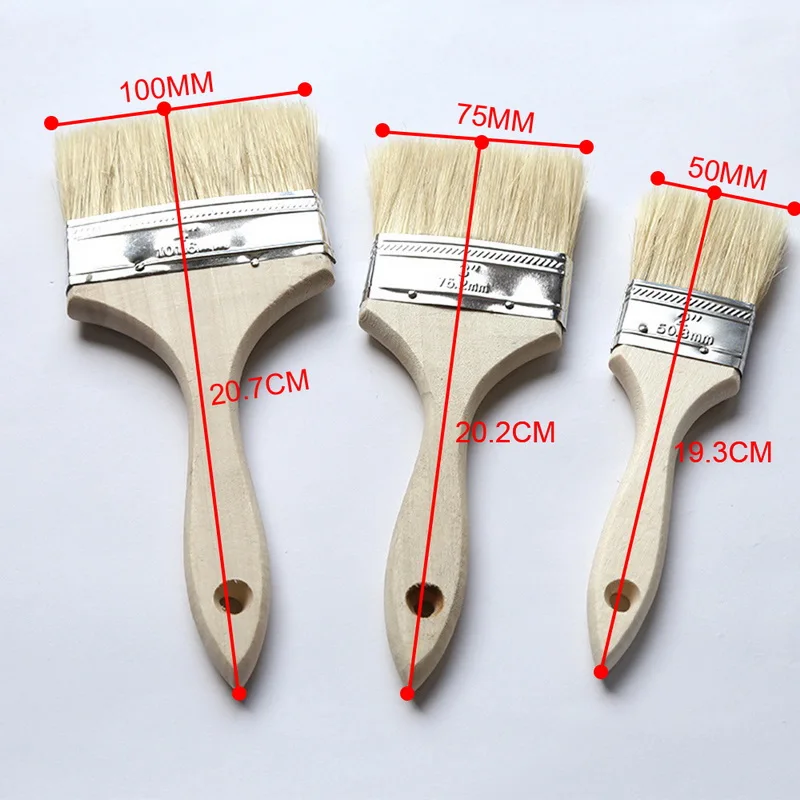 Антистатическая пыль барбекю инструмент масляная кисть для рисования Очистка Кисть для рисования художественная деревянная Чистящая щетка мягкая переработанная Пыль Чистая