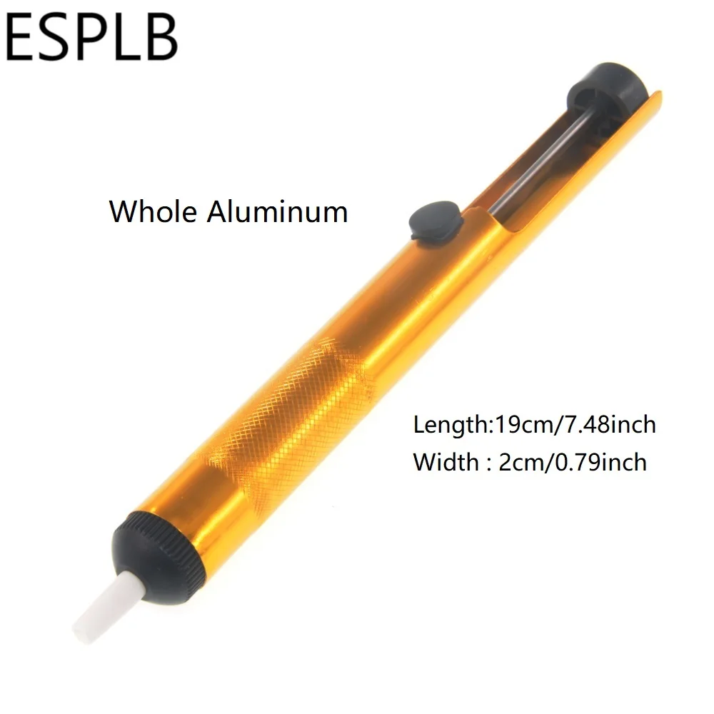 Premium Aluminum Desoldering Pump - High-Performance Solder Removal Tool