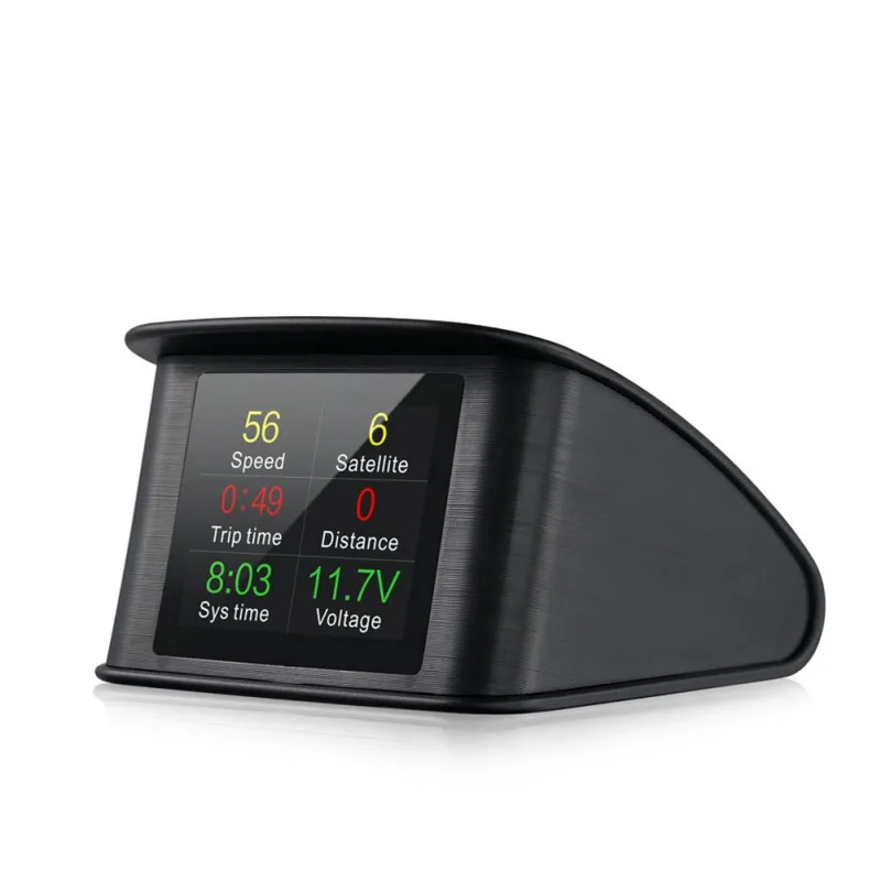 Gps HUD Автомобильный бортовой компьютер Автомобильный цифровой gps OBD вождения головы вверх дисплей Спидометр охлаждающей жидкости температура диагностический инструмент