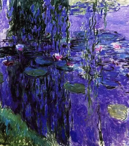 Musuem Quality ,Monet Art The Water Lily ,Famous Artist Oil Painting