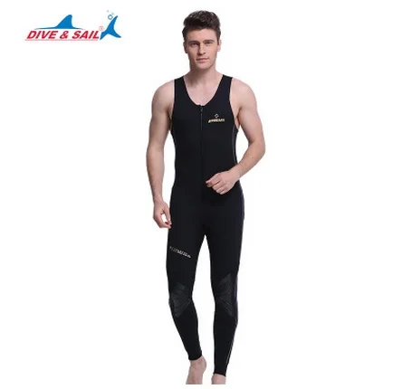 Профессиональная одежда для подводного плавания для женщин 1,5 мм неопреновый полный костюм супер стрейч Гидрокостюмы черный большой размер мужчины пляж серфинг, Ныряние костюм - Цвет: Черный